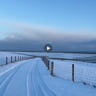 Sonnenaufgang Hafen Winter
