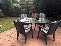 Terrasse hinten