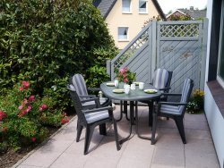 Terrasse am Wohnzimmer