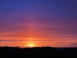 Sonnenaufgang Hafen