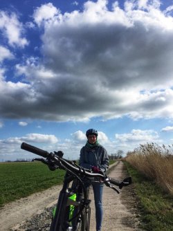 Wübke mit eBike